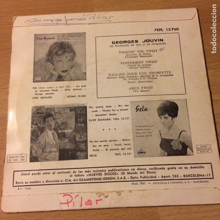 Discos de vinilo: Ep georges jouvin special twist - Foto 2