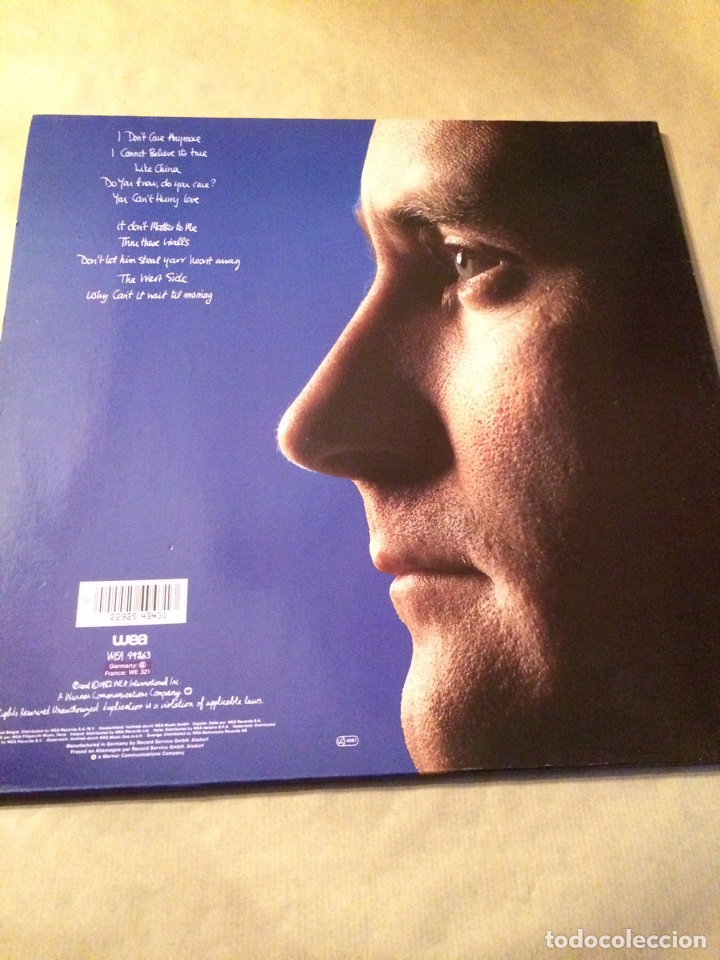 Discos de vinilo: Lp phil collins hello i must be going - Foto 3