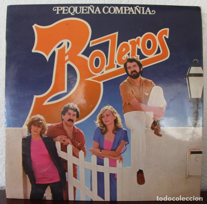 Discos de vinilo: PEQUE&Ntilde;A COMPA&Ntilde;IA BOLEROS LP VINILO MAXI SINGLES - Foto 1
