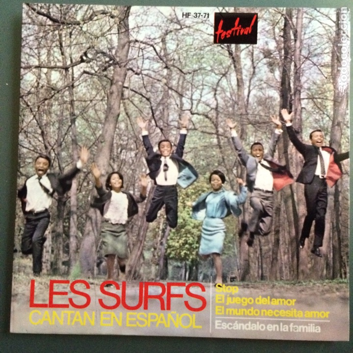 Discos de vinilo: Ep les surfs stop - Foto 1