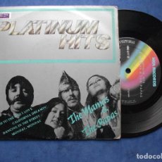 Discos de vinilo: THE MAMA'S & THE PAPA'S PLATINUM HITS EP BRASIL PDELUXE. Lote 69858629