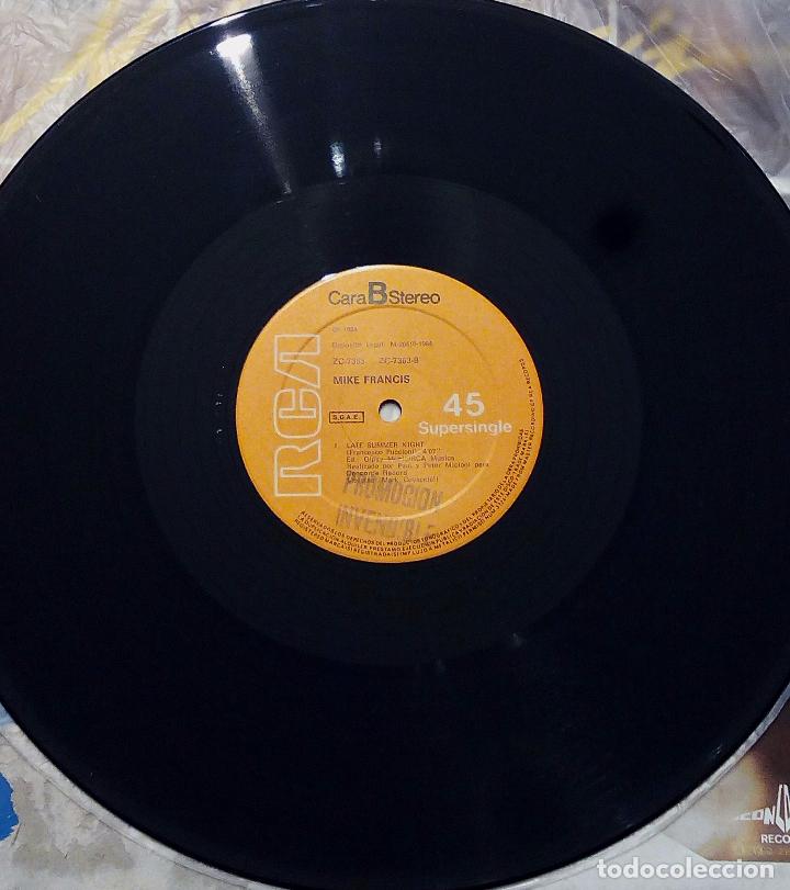 Discos de vinilo: MAXI SINGLE MIKE FRANCIS - SURVIVOR - RCA 1984. - Foto 7