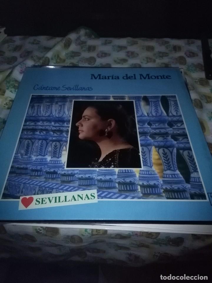 Discos de vinilo: C&Aacute;NTAME SEVILLANAS. MAR&Iacute;A DEL MONTE. C7V - Foto 1