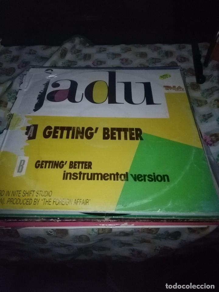 Discos de vinilo: JADU. TETTING BETTER. INSTRUMETNAL VERSI&Oacute;N. C7V. - Foto 1