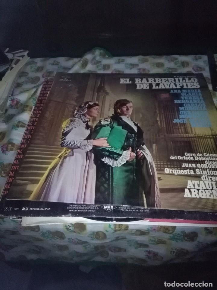 Discos de vinilo: EL BARBERILLO DE LAVAPIES. C7V - Foto 1