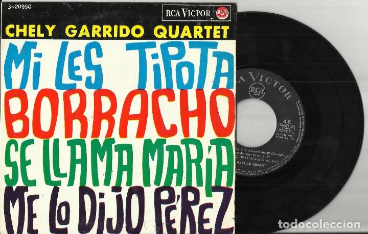 Discos de vinilo: CHELY GARRIDO QUARTET ep NO DIGAS NADA + 3  1965 - Foto 1