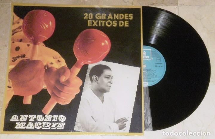Discos de vinilo: Antonio Machin - 20 grandes exitos - Odeon 1981 - Foto 1