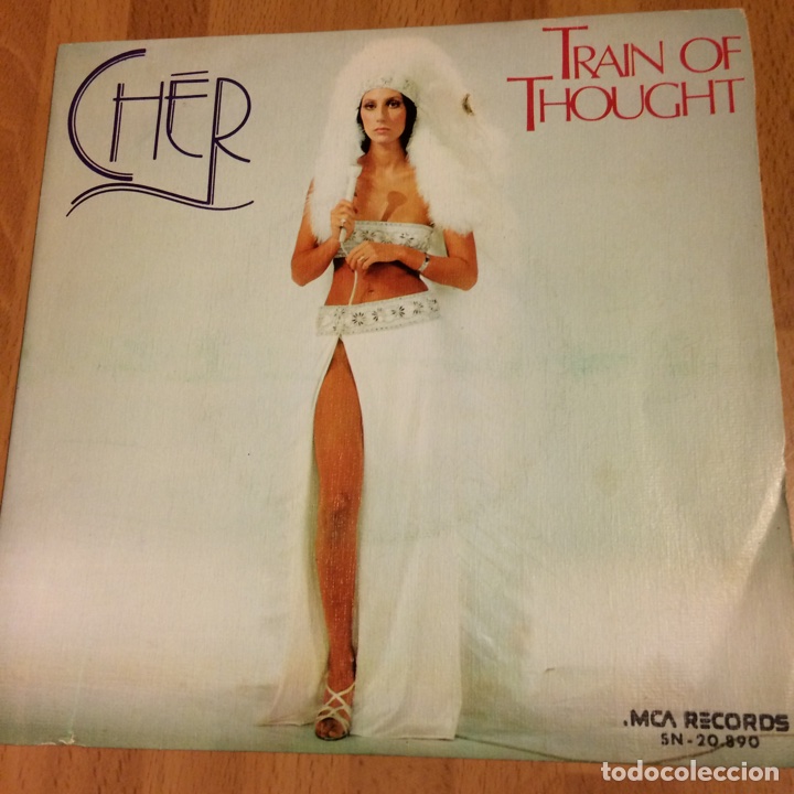 Discos de vinilo: Single cher train of thought - Foto 1