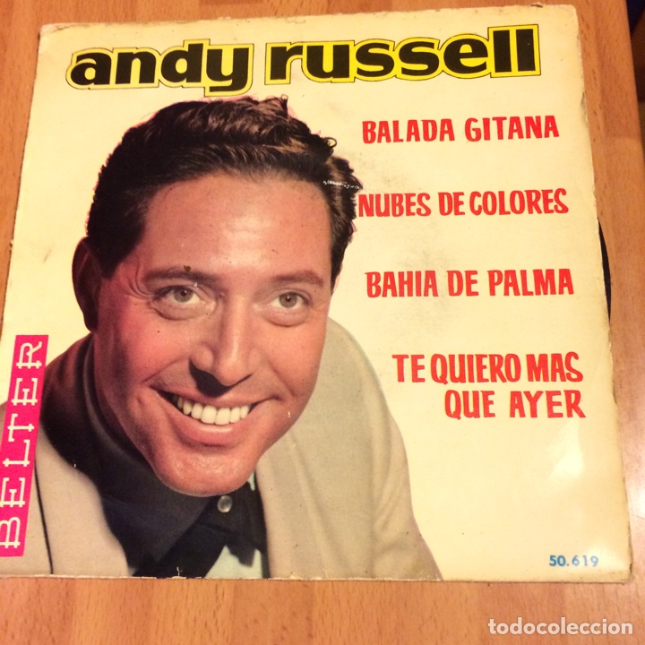 Discos de vinilo: Ep andy russell balada gitana - Foto 1