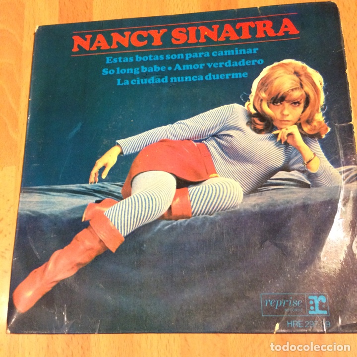 Discos de vinilo: Ep nancy Sinatra estas botas son para caminar - Foto 1