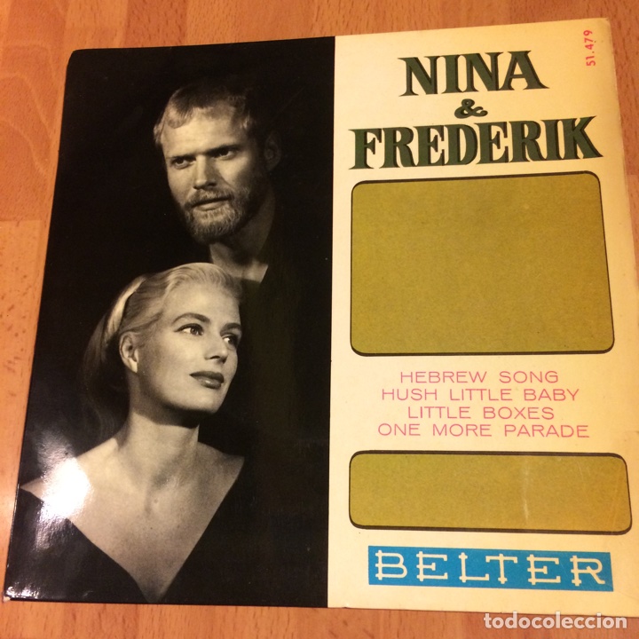 Discos de vinilo: Ep Nina y frederik hebrew song - Foto 1