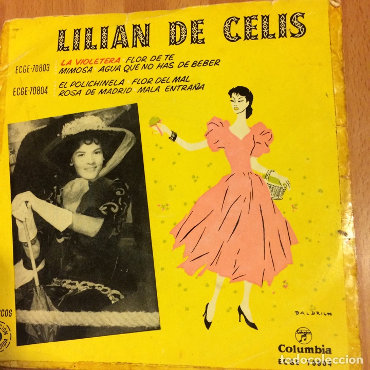 Discos de vinilo: Ep Lilian de celis la violetera - Foto 1