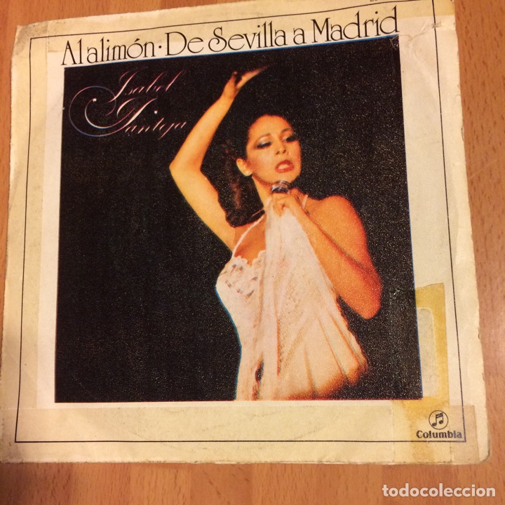 Discos de vinilo: Single Isabel pantoja al alimon - Foto 1