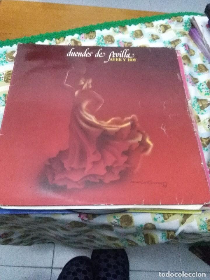 Discos de vinilo: DUENDES DE SEVILLA. AYER Y HOY. C7V - Foto 1