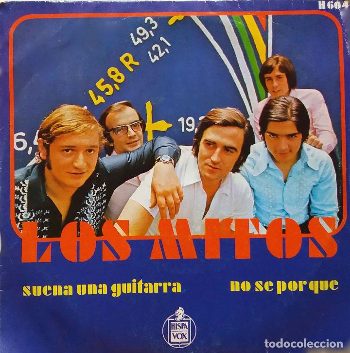 Discos de vinilo: LOS MITOS, SUENA UNA GUITARRA. SINGLE - Foto 1