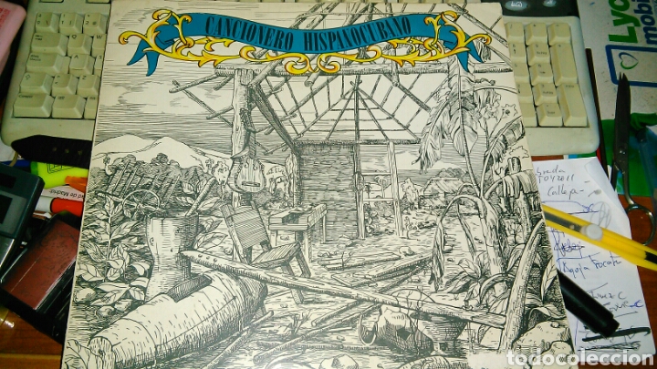 Vinyl records: Cancionero hispanocubano vol.2 lp,CUBA
