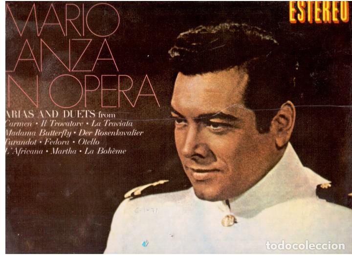 Discos de vinilo: vinilos MARIO LANZA EN  OPERA - Foto 1