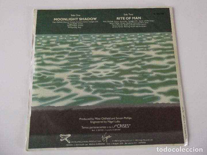Discos de vinilo: MIKE OLDFIELD - Moonlight shadow - Foto 2