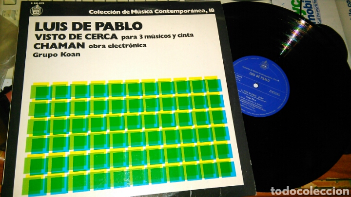 Discos de vinilo: Luis de pablo lp.1978 - Foto 1