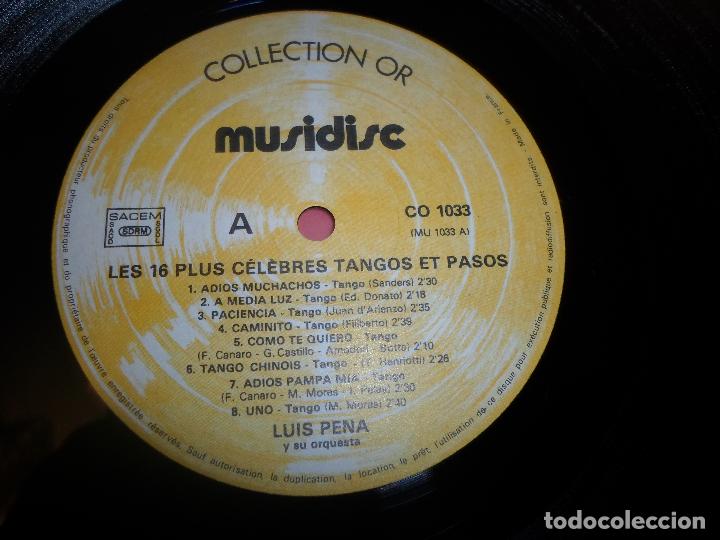 Discos de vinilo: LES 16 PLUS CELEBRES TANGOS & PASOS - Foto 2