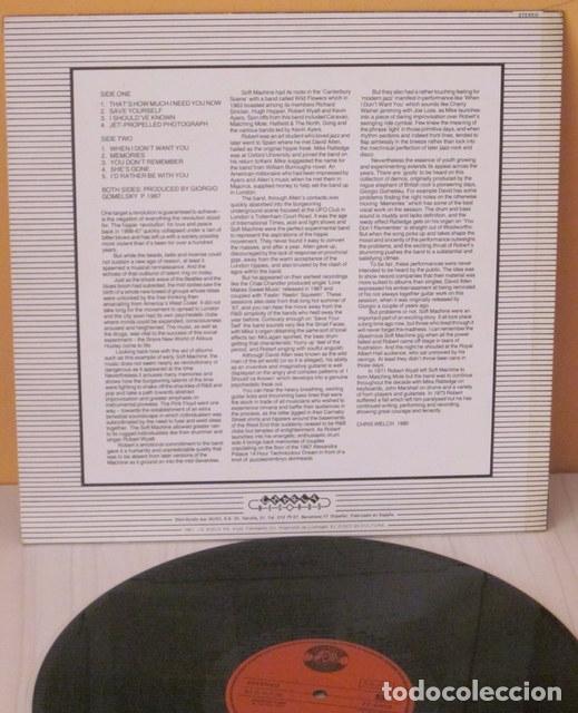Discos de vinilo: SOFT MACHINE  - AT THE BEGINNING   CHARLY - 1981 (1977) - Foto 2