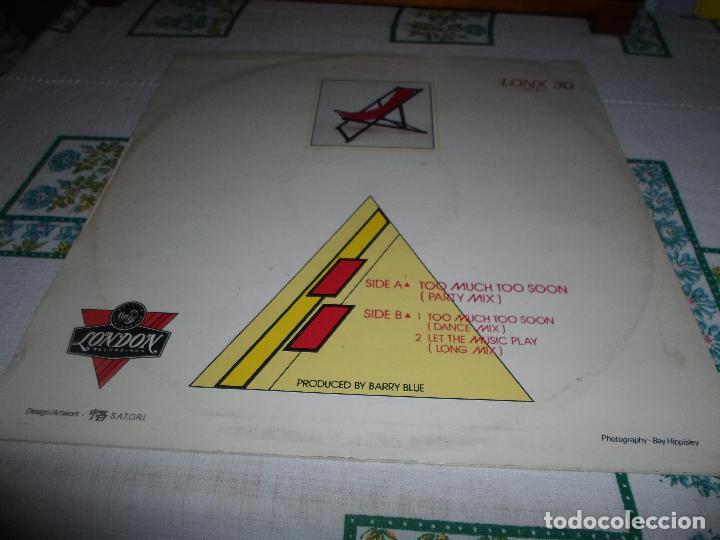 Discos de vinilo: IAN PRINCE TOO MUCH TOO SOON - Foto 3