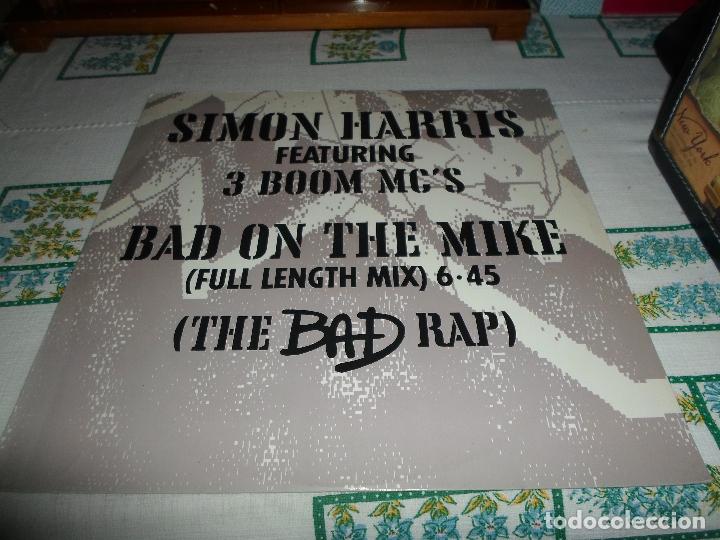 Discos de vinilo: SIMON HARRIS FEATURING 3 BOOM MCS - Foto 1