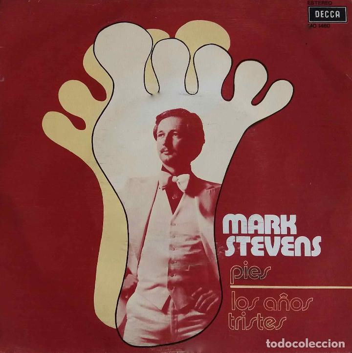 Discos de vinilo: MARK STEVENS. PIES.SINGLE ESPA&Ntilde;A - Foto 1