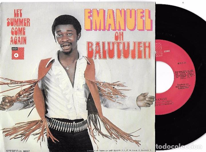 Discos de vinilo: EMANUEL: OH BALUTUJEH / LET SUMMER COME AGAIN - Foto 1