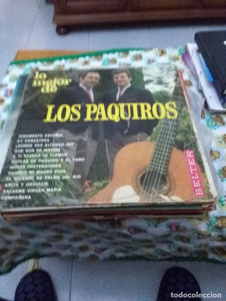 Discos de vinilo: LO MEJOR DE LOS PAQUIROS. C8V - Foto 1