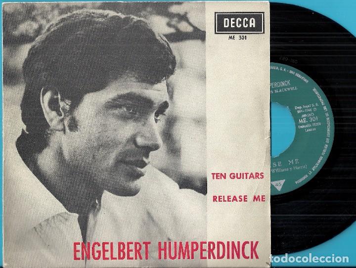 Discos de vinilo: ENGELBERT HUMPERDINCK: TEN GUITARS / RELEASE ME - Foto 1