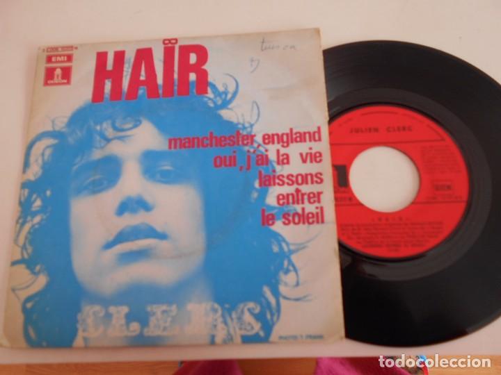 Julien Clerc Single Hair Manchester England 2 Buy Vinyl Records Ep French And Italian Songs At Todocoleccion 70290149