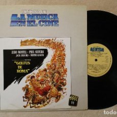 Discos de vinilo: BSO GOLFUS DE ROMA HISTORIA DE LA MUSICA EN EL CINE LP VINILO MADE IN SPAIN 1982. Lote 70290777