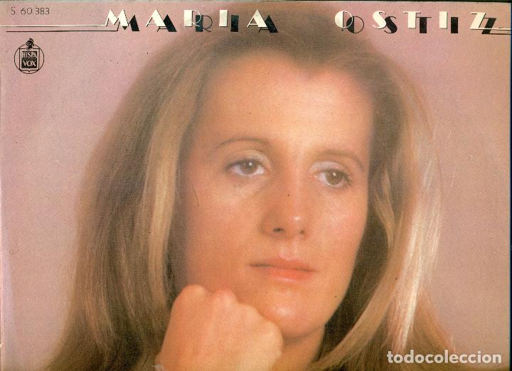 Discos de vinilo: MARIA OSTIZ. HISPAVOX S 60383. - Foto 1