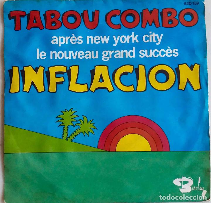Discos de vinilo: TABOU COMBO. INFLACION. SINGLE FRANCIA - Foto 1
