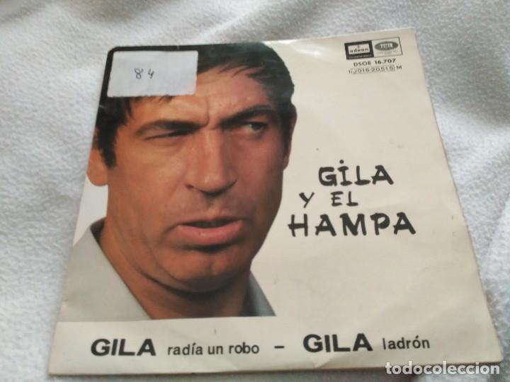 Discos de vinilo: single Gila y el hampa 1966 - Foto 1