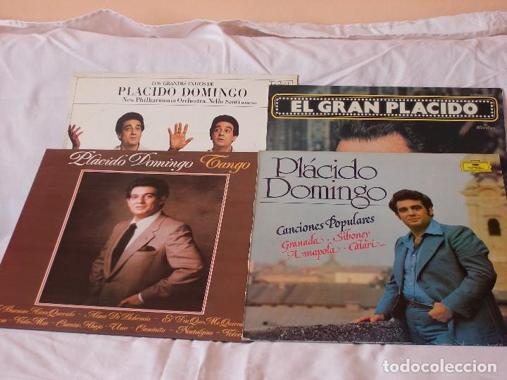 Discos de vinilo: LOTE 4 LPs DE PLACIDO DOMINGO: - Foto 1