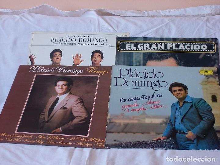 Discos de vinilo: LOTE 4 LPs DE PLACIDO DOMINGO: - Foto 2