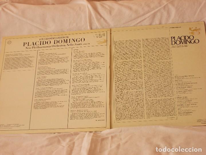 Discos de vinilo: LOTE 4 LPs DE PLACIDO DOMINGO: - Foto 3