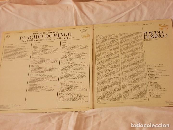 Discos de vinilo: LOTE 4 LPs DE PLACIDO DOMINGO: - Foto 4