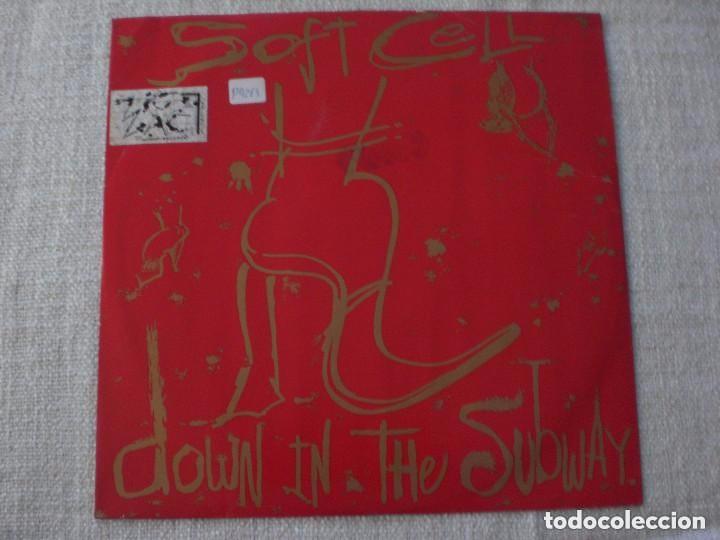 Discos de vinilo: Soft Cell - Down in the subway. MAXI EN VINILO. - Foto 1