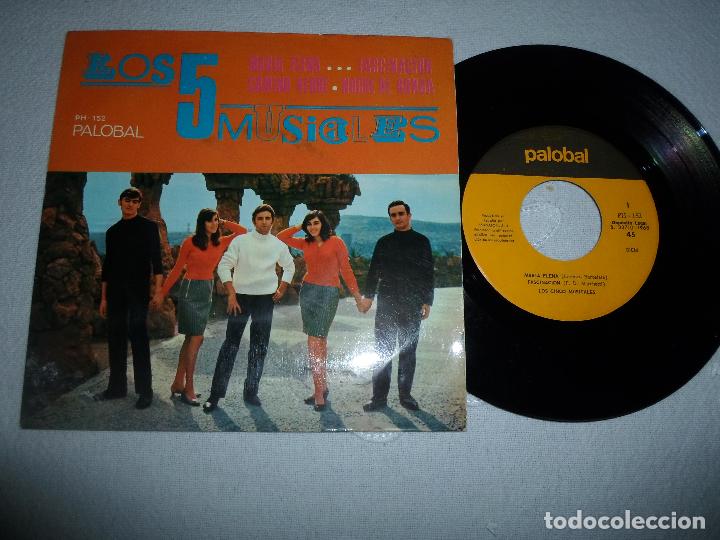 Discos de vinilo: Los 5 Musicales - MARIA ELENA +3 - Foto 1