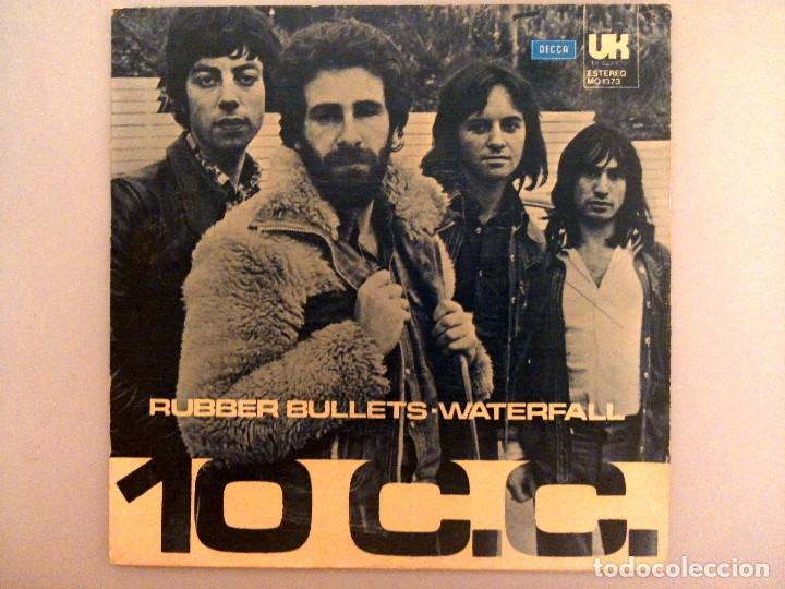 Discos de vinilo: SINGLE 10 C.C. RUBBER BULLETS - Foto 1