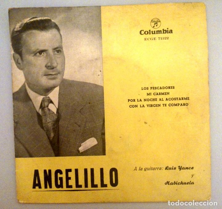 Discos de vinilo: ANGELILLO - LOS PESCADORES - Foto 1