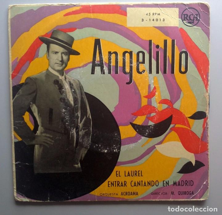 Discos de vinilo: ANGELILLO - EL LAUREL- - Foto 1
