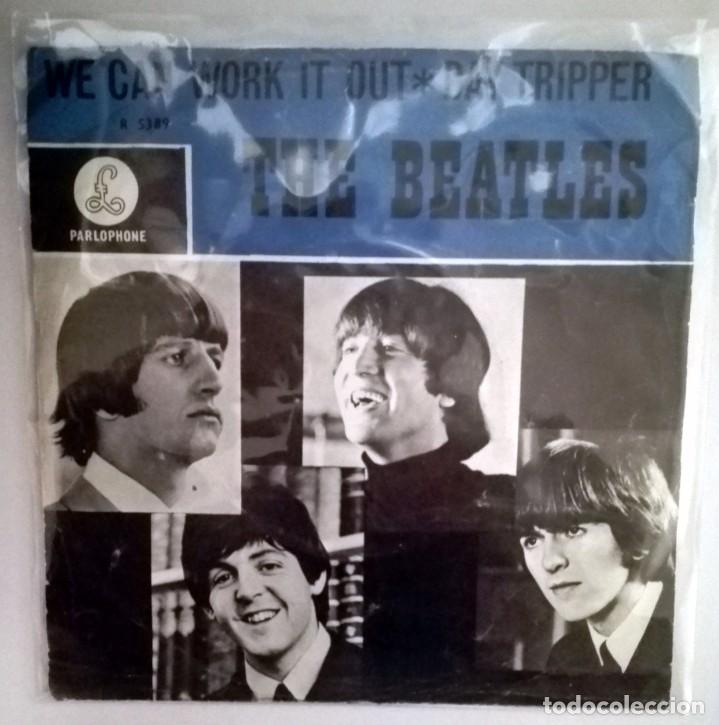 Discos de vinilo: THE BEATLES WE CAN WORK IT OUT DAY TRIPPER - Foto 1