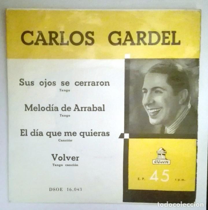 Discos de vinilo: CARLOS GARDEL -VOLVER- - Foto 1