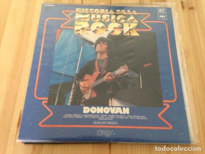 Discos de vinilo: Donovan -Cosmic Wheels LP-EDICION ESPA&Ntilde;OLA 1982 - Foto 1