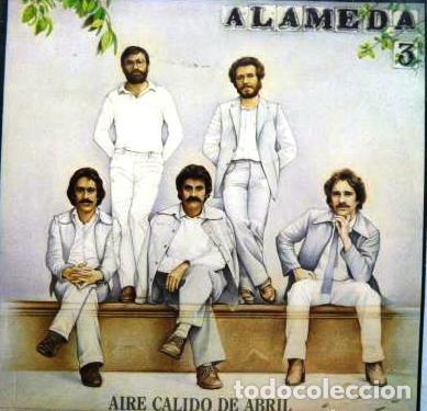 Discos de vinilo: ALAMEDA -AIRE CALIDO DE ABRIL - Foto 1
