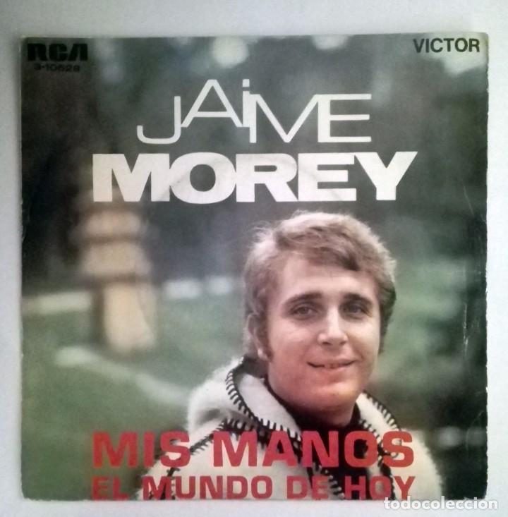 Discos de vinilo: JAIME MOREY - MIS MANOS - - Foto 1
